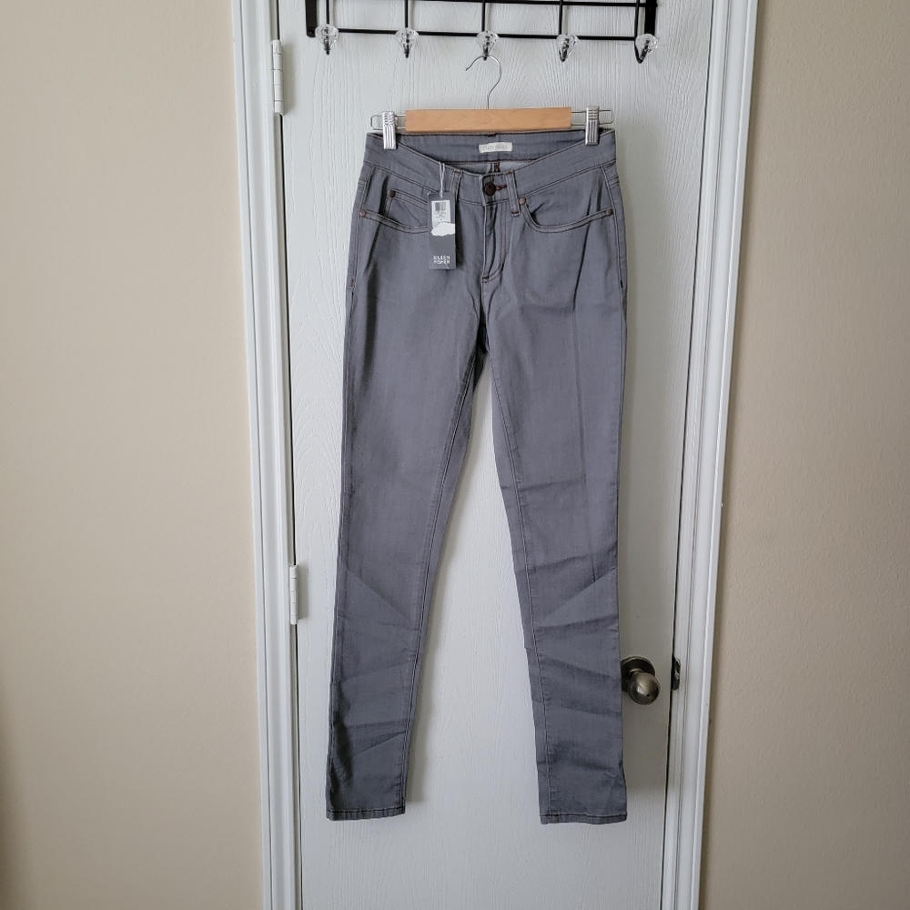Eileen Fisher Gray Skinny Jeans